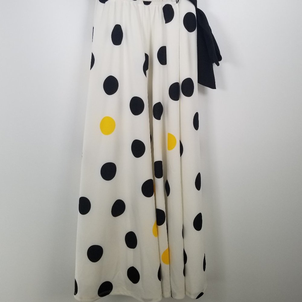 Polka Dot Retro Style Sleeveless A-Line Dress - Picture 5 of 8